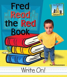 Fred Read the Red Book by Pam Scheunemann - Sandcatstle 1 Homophones