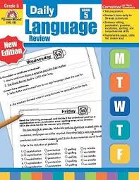Daily Language Review Grade 5 New Edition Daily Language Review Grade 5 New Edition