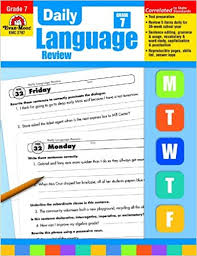 Daily Language Review Grade 7 Daily Language Review Grade 7