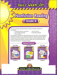 Daily Warm-Ups Nonfiction Reading Grade 6 Daily Warm-Ups Nonfiction Reading Grade 6