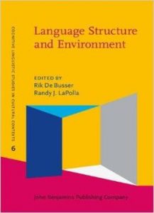 Language Structure And Environment - Cognitive Linguistic Studies in Cultural Contexts Language Structure And Environment - Cognitive Linguistic Studies in Cultural Contexts