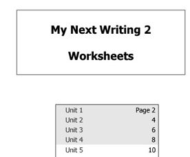 My Next Writing 2 Worksheet