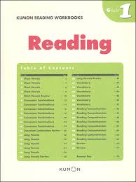 Kumon Reading Workbooks - Reading Grade 1