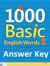 1000 Basic English Words 2 Answer Key