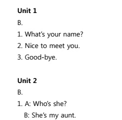 Everyone Speak Kids 1 Audio Script Everyone Speak Kids 1 Audio Script