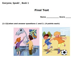 Everyone Speak 1 Tests with Audio