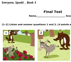 Everyone Speak 3 Tests with Audio Everyone Speak 3 Tests with Audio
