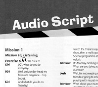 Top Secret 2 Photocopiable Materials(Audio Script-Games-Wordlist) Top Secret 2 Photocopiable Materials(Audio Script-Games-Wordlist)