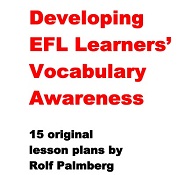 Developing EFL Learners Vocabulary Awareness Developing EFL Learners Vocabulary Awareness