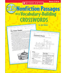 25 Nonfiction Passages With Vocabulary-Building Crosswords 25 Nonfiction Passages With Vocabulary-Building Crosswords
