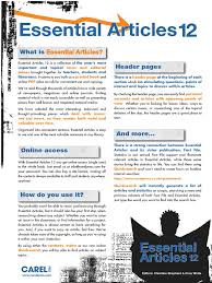 Essential Articles 12 Essential Articles 12