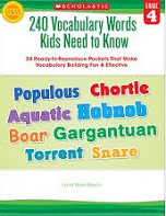 240 Vocabulary Words Kids Need to Know Grade 4 240 Vocabulary Words Kids Need to Know Grade 4