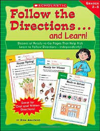 Follow The Directions...and Learn Grade 2-3
