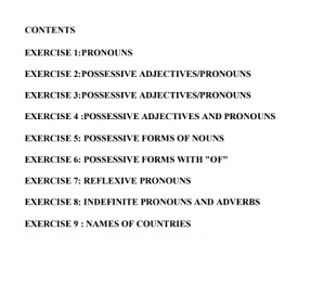 English Grammar Exercises and Worksheets English Grammar Exercises and Worksheets