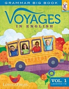Voyages in English 2018 Kindergarten Grammar Big Book Student Edition Sample Pages