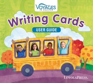 Voyages in English 2018 Writing Cards Box User Guide Voyages in English 2018 Writing Cards Box User Guide
