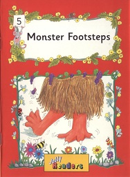 Jolly Readers Red Level Inky Mouse and Friends - 05 Monster Footsteps Jolly Readers Red Level Inky Mouse and Friends - 05 Monster Footsteps