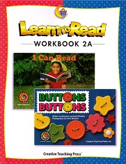 Learn To Read Level 1 - Buttons Buttons I Can Read Workbook 2A Learn To Read Level 1 - Buttons Buttons I Can Read Workbook 2A