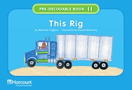 Pre-Decodable Book 11 - This Rig Pre-Decodable Book 11 - This Rig