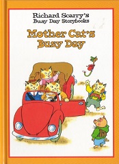 Richard Scarry Mother Cats Busy Day