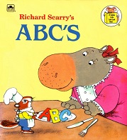 Richard Scarrys ABCs A Golden Little Look Look Book