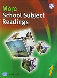 More School Subject Reading 1 Audio