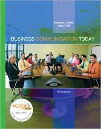 Business Communication Today 9th Edition Business Communication Today 9th Edition