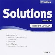 Oxford Solutions 2nd Edition Advanced Test Bank CD-ROM Oxford Solutions 2nd Edition Advanced Test Bank CD-ROM