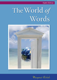 The World of Words Vocabulary for College Success 8th Edition Book The World of Words Vocabulary for College Success 8th Edition Book