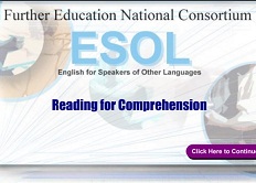 Further Education National Consortium ESOL - Reading for Comprehension (Skills for Life ESOL Extra Material) Further Education National Consortium ESOL - Reading for Comprehension (Skills for Life ESOL Extra Material)