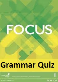Focus 1 Elementary Grammar Quiz Focus 1 Elementary Grammar Quiz