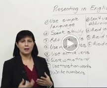 How to Give a Presentation in English Video How to Give a Presentation in English Video