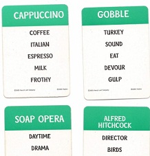 Taboo The Game of Unspeakable Fun - Green Cards Taboo The Game of Unspeakable Fun - Green Cards
