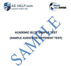 Academic IELTS Help Sample Academic IELTS Help Sample