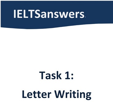 Answers For IELTS Task 1 Letter Writing (Ebook) - Password_zaz4556