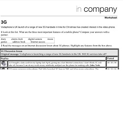In Company Mix Worksheets