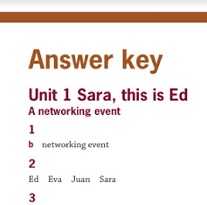 In Company 3.0 Starter Answer Key