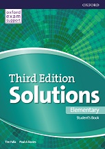 Oxford Solutions 3rd Edition Elementary Students Book Oxford Solutions 3rd Edition Elementary Students Book