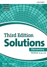 Oxford Solutions 3rd Edition Elementary Workbook Audio CD Oxford Solutions 3rd Edition Elementary Workbook Audio CD