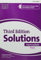 Oxford Solutions 3rd Edition Intermediate Tests Oxford Solutions 3rd Edition Intermediate Tests