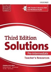 Oxford Solutions 3rd Edition Pre-Intermediate Teachers Resources Oxford Solutions 3rd Edition Pre-Intermediate Teachers Resources