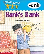 Word Family Tales Hanks Bank (-ank)