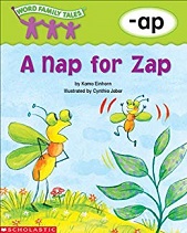 Word Family Tales A Nap for Zap (-ap)