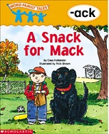 Word Family Tales A Snack For Mack (-ack)