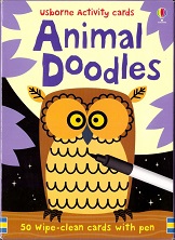 Animal Doodles - Usborne Activity Cards