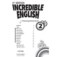 Incredible English 2 Photocopy Masters Book 2nd Edition