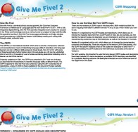 Give Me Five 2 CEFR Mapping Give Me Five 2 CEFR Mapping