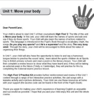 High Five 2 Letter for Parents High Five 2 Letter for Parents