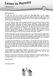 New High Five 4 Letter for Parents New High Five 4 Letter for Parents