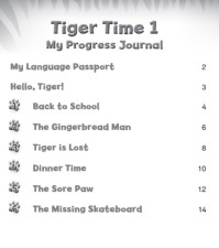 Tiger Time 1 My Progress Journal Tiger Time 1 My Progress Journal